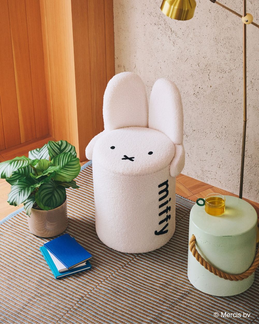 第二波更失控！studio CLIP聯名Miffy偷偷上架新品！室內拖可愛爆、就連美容小物也不放過！-10