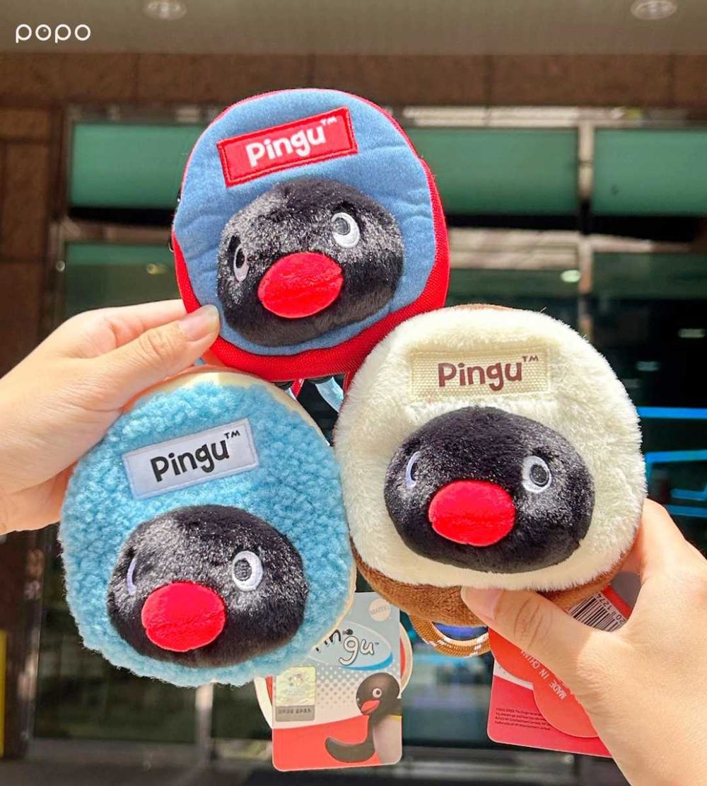 7-11開賣企鵝家族周邊小物！超可愛「厚片吐司Pingu吊飾、零錢包、Pinga耳機殼」全都要買！-2