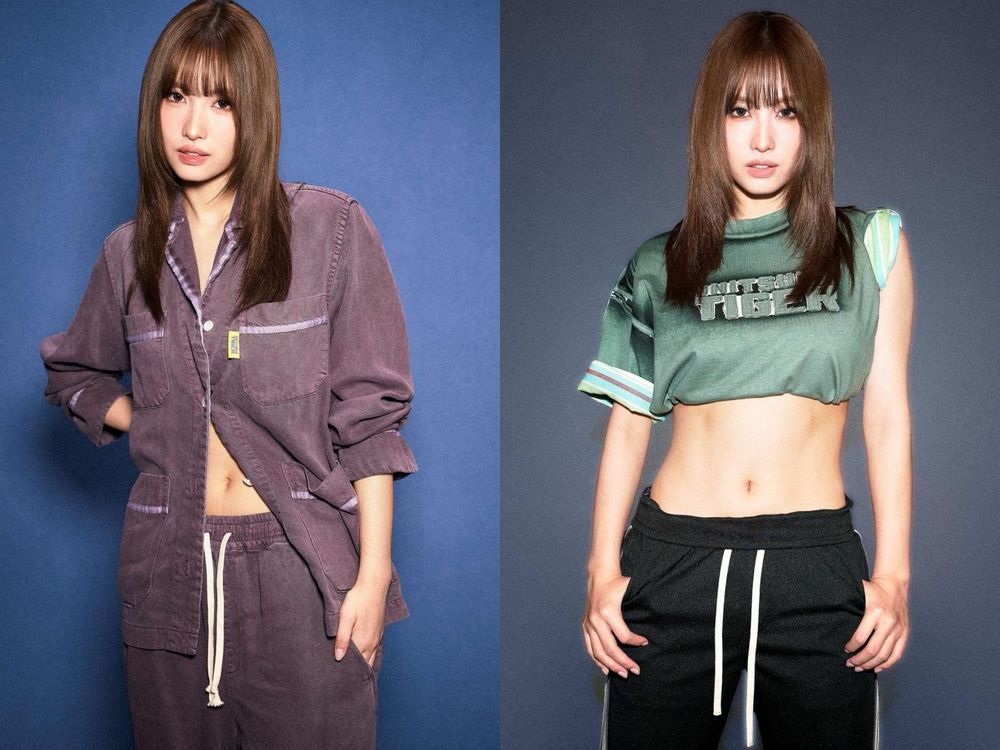 近期7組話題「韓星時尚廣告」神照回顧！V泰亨喜提Champion代言、Momo拍鬼塚虎「川字腹肌」全網暴動！-16