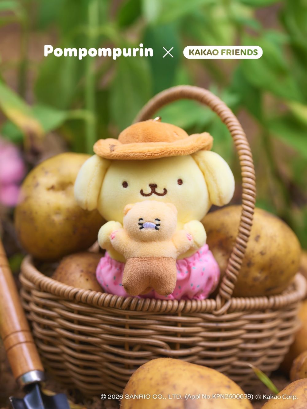 Kakao Friends跟布丁狗聯名了！「農夫春植玩偶」超萌、「馬鈴薯布丁狗」根本SVT玟奎本人？-2