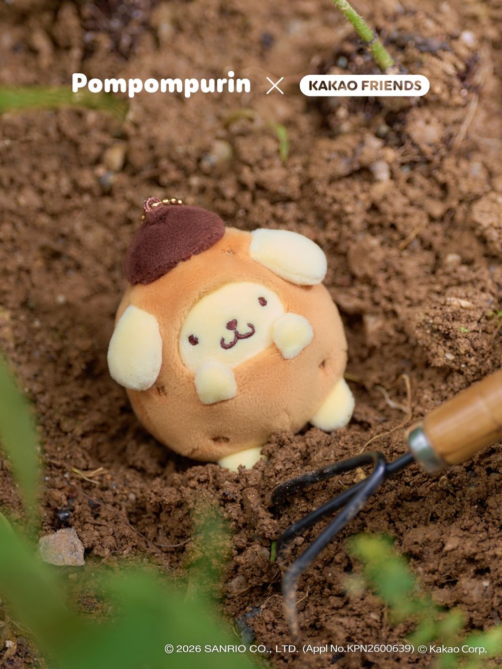 Kakao Friends跟布丁狗聯名了！「農夫春植玩偶」超萌、「馬鈴薯布丁狗」根本SVT玟奎本人？-5