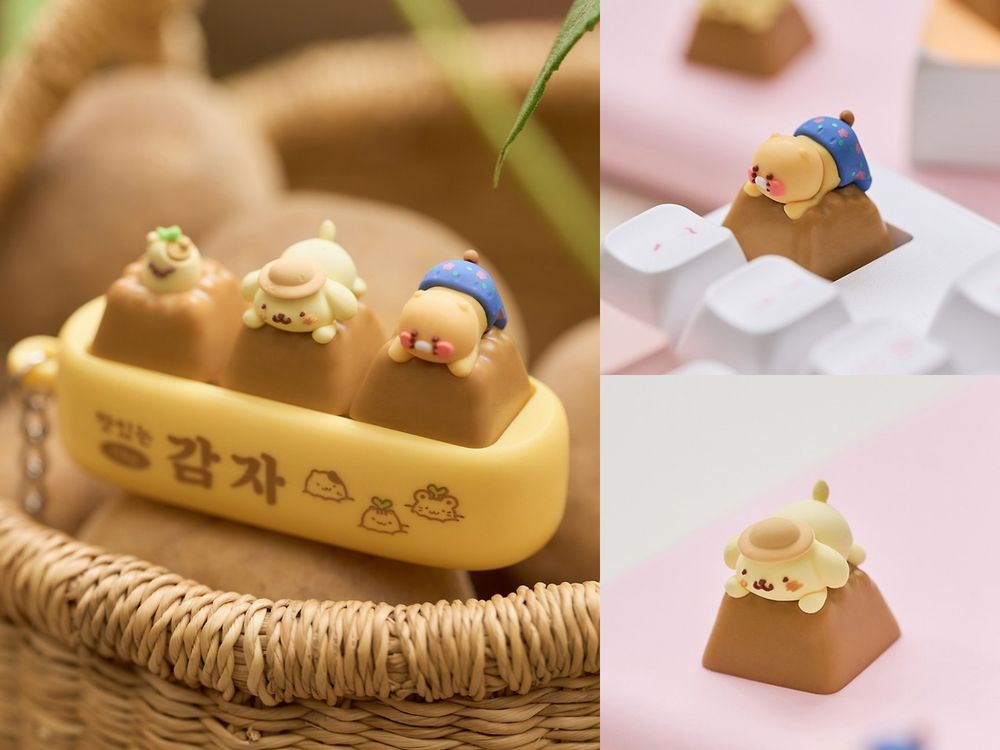 Kakao Friends跟布丁狗聯名了！「農夫春植玩偶」超萌、「馬鈴薯布丁狗」根本SVT玟奎本人？-15