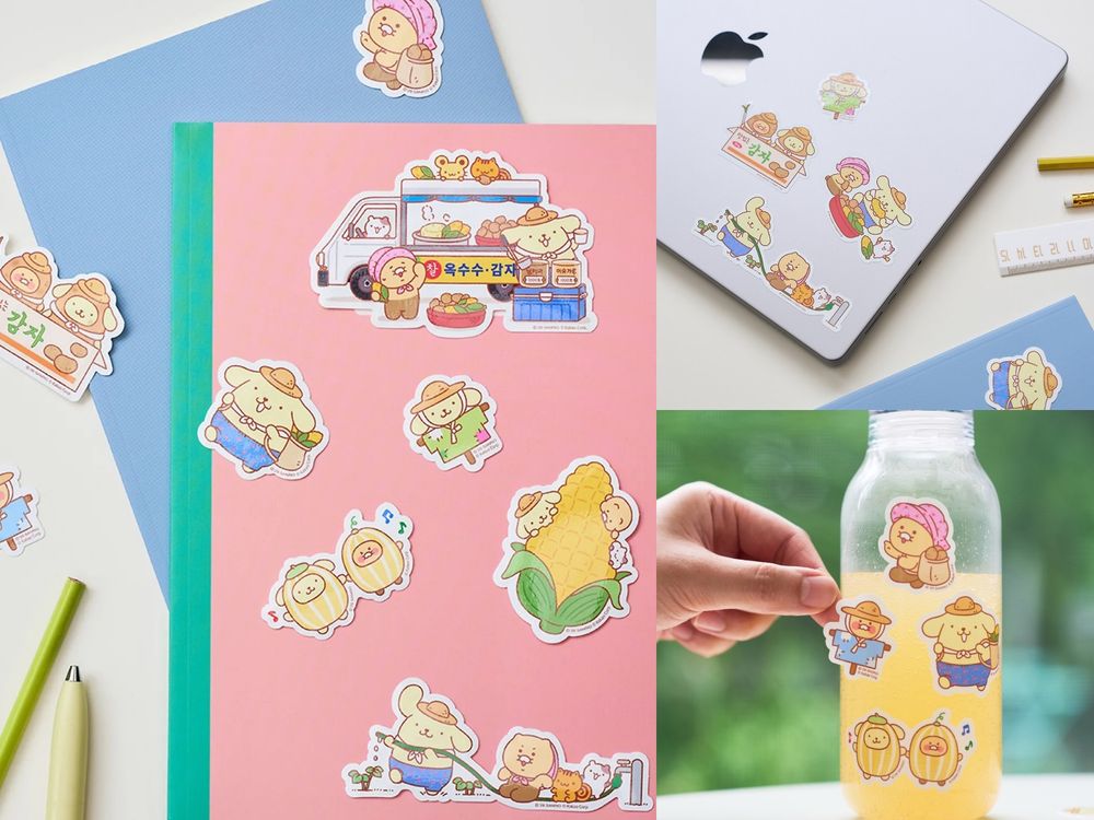 Kakao Friends跟布丁狗聯名了！「農夫春植玩偶」超萌、「馬鈴薯布丁狗」根本SVT玟奎本人？-17