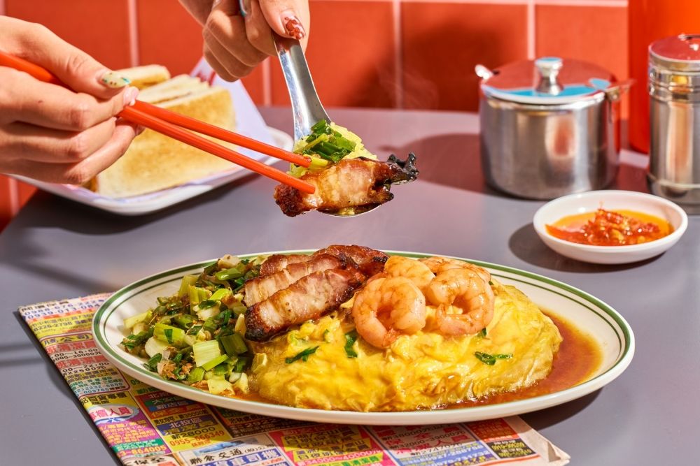 點點心姐妹牌「心開冰室」插旗京站！單人超友善小份量奶皇包、「叉燒蝦仁滑蛋飯套餐」必點推薦一次看！-5