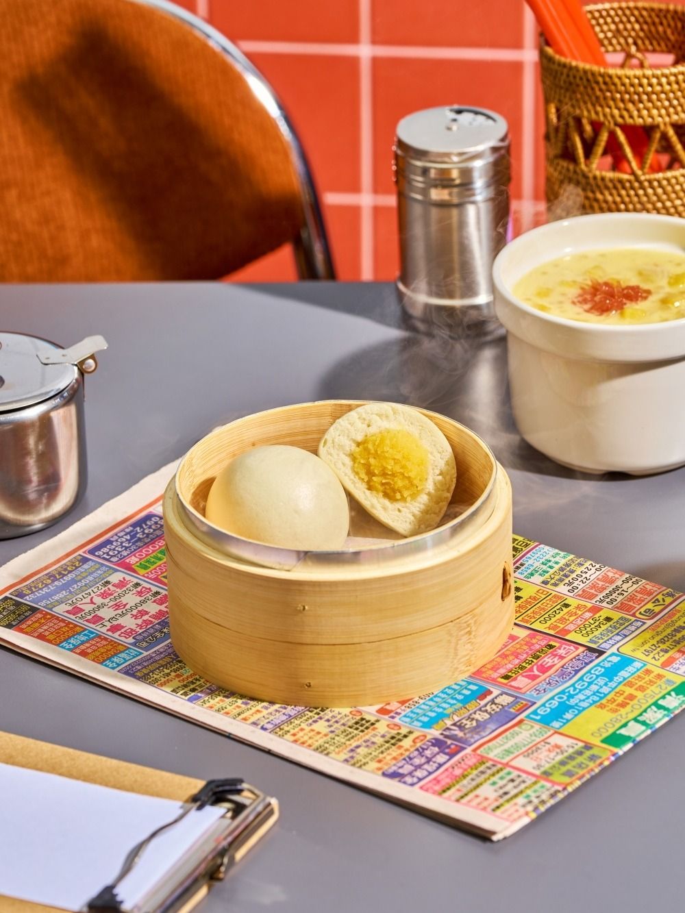 點點心姐妹牌「心開冰室」插旗京站！單人超友善小份量奶皇包、「叉燒蝦仁滑蛋飯套餐」必點推薦一次看！-10
