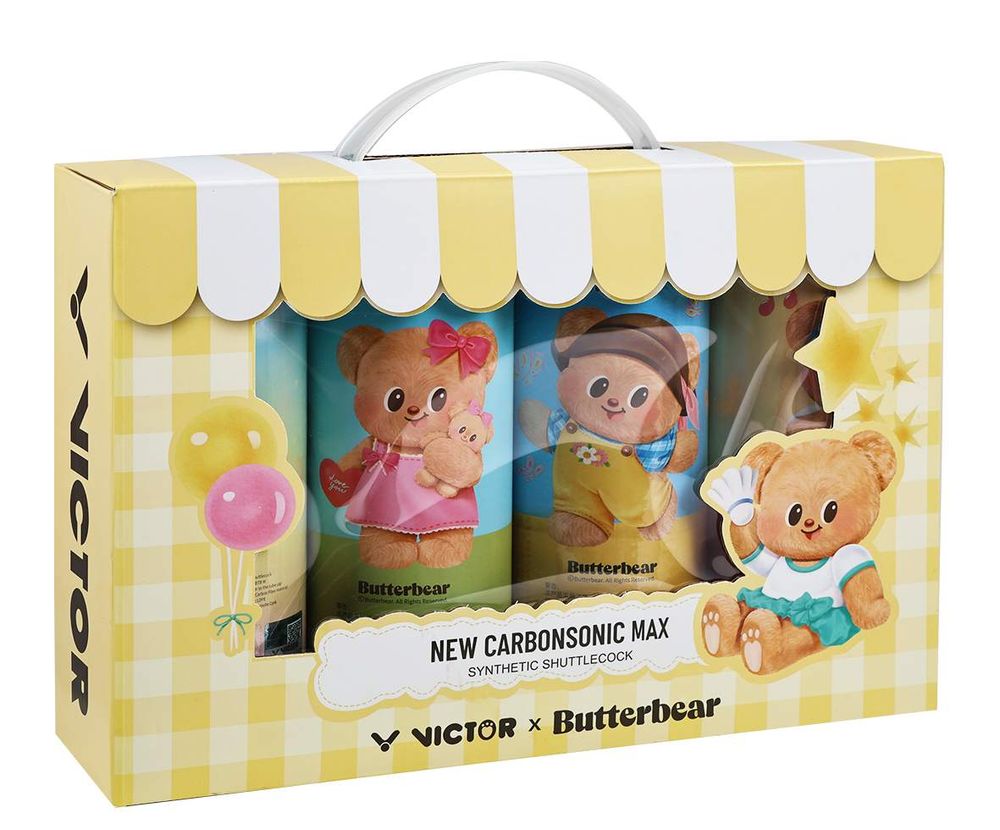 Butterbear進軍羽球界！驚喜聯名羽球品牌VICTOR！可愛小熊「球拍、球包」全都有、皮箱包萌到發瘋～-9