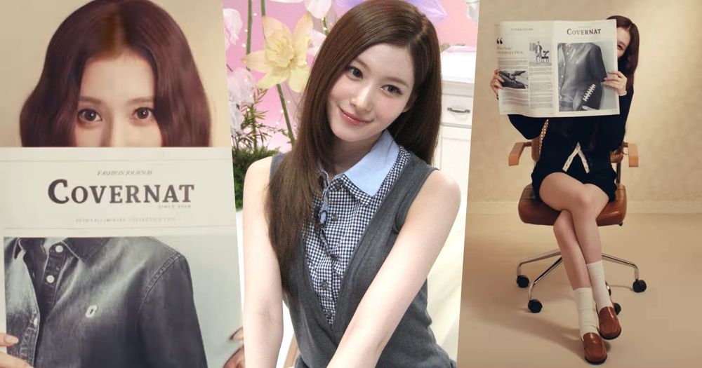 韓牌COVERNAT秋冬新女神是Sana？！ 預告片驚喜釋出、ONCE們一秒認出！這次真的藏不住啦～-1