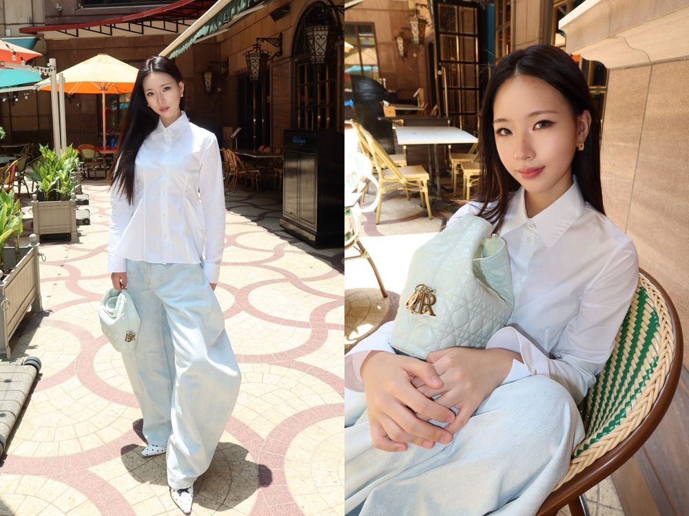 Jisoo機場就揹這咖！Dior飯盒子包明星圈爆紅！超美「冰藍色、薄荷綠」還附揹帶隨時解放雙手！-2