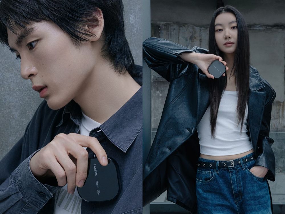 LANEIGE × Matin Kim極限黑聯名太帥！5大明星商品全部「黑化」，買氣墊直接送Matin Kim肩背包！-8