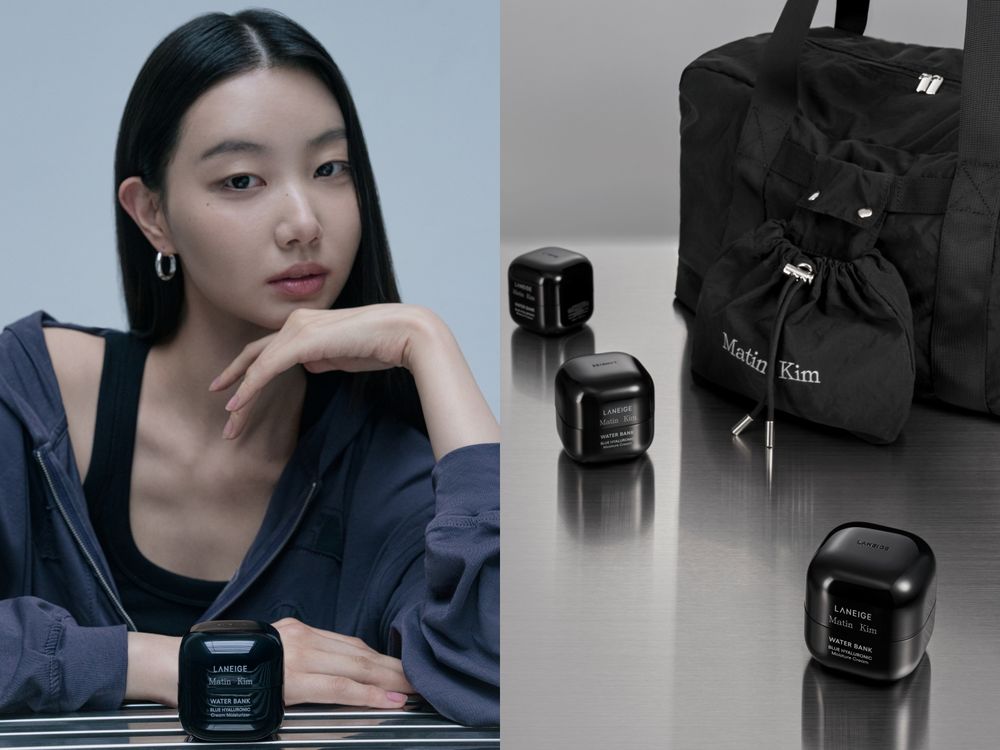LANEIGE × Matin Kim極限黑聯名太帥！5大明星商品全部「黑化」，買氣墊直接送Matin Kim肩背包！-11
