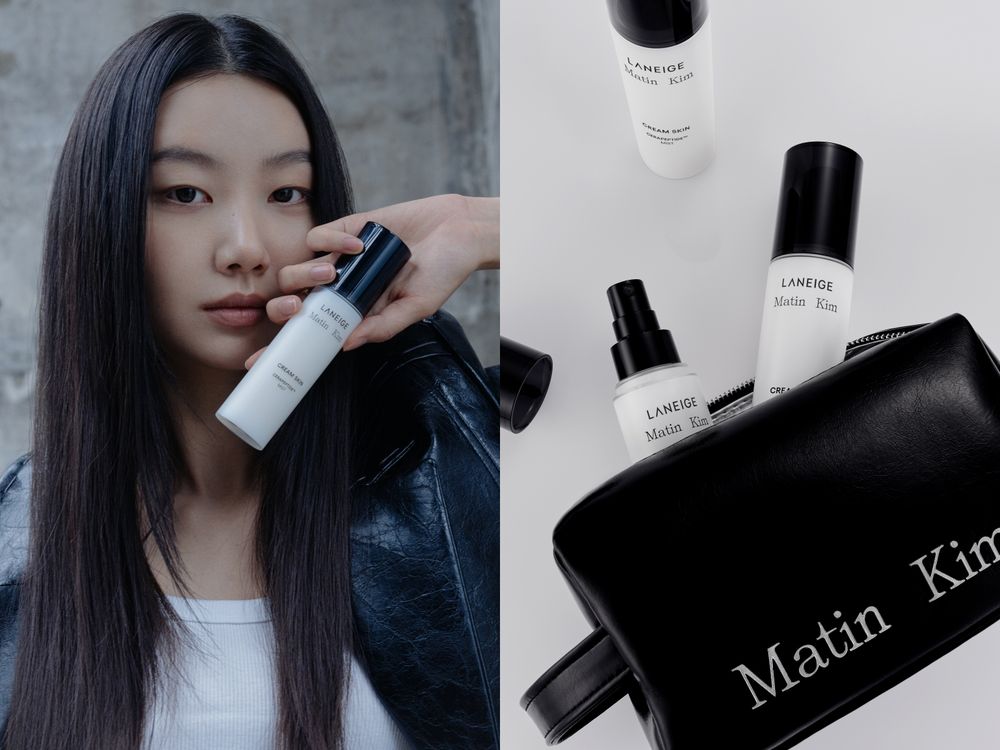LANEIGE × Matin Kim極限黑聯名太帥！5大明星商品全部「黑化」，買氣墊直接送Matin Kim肩背包！-15