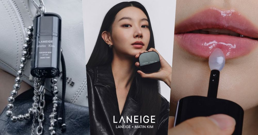 LANEIGE × Matin Kim極限黑聯名太帥！5大明星商品全部「黑化」，買氣墊直接送Matin Kim肩背包！-21