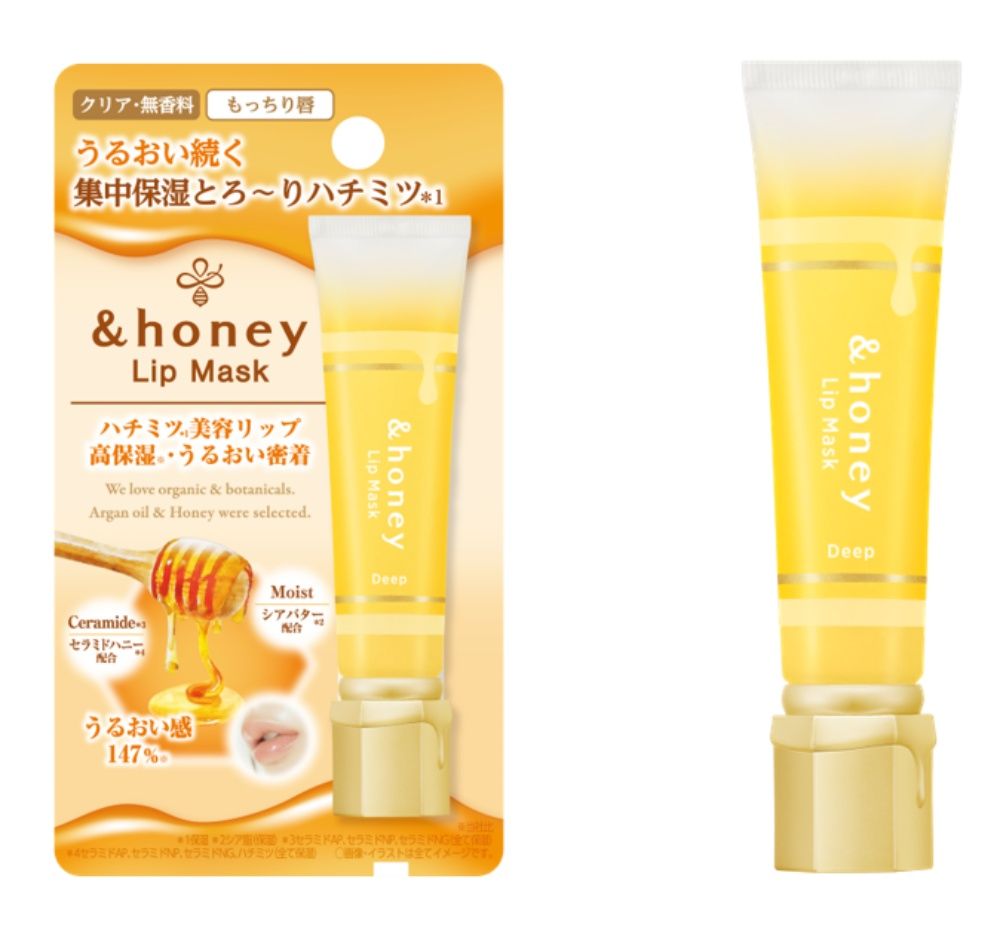 日本藥妝又要被掃貨！淨漢愛牌&honey首款蜂蜜潤唇膏，玫瑰蜜香味、粉嫩嬰兒唇、豐翹水光感全都有，4款包裝可愛到想包色！-9
