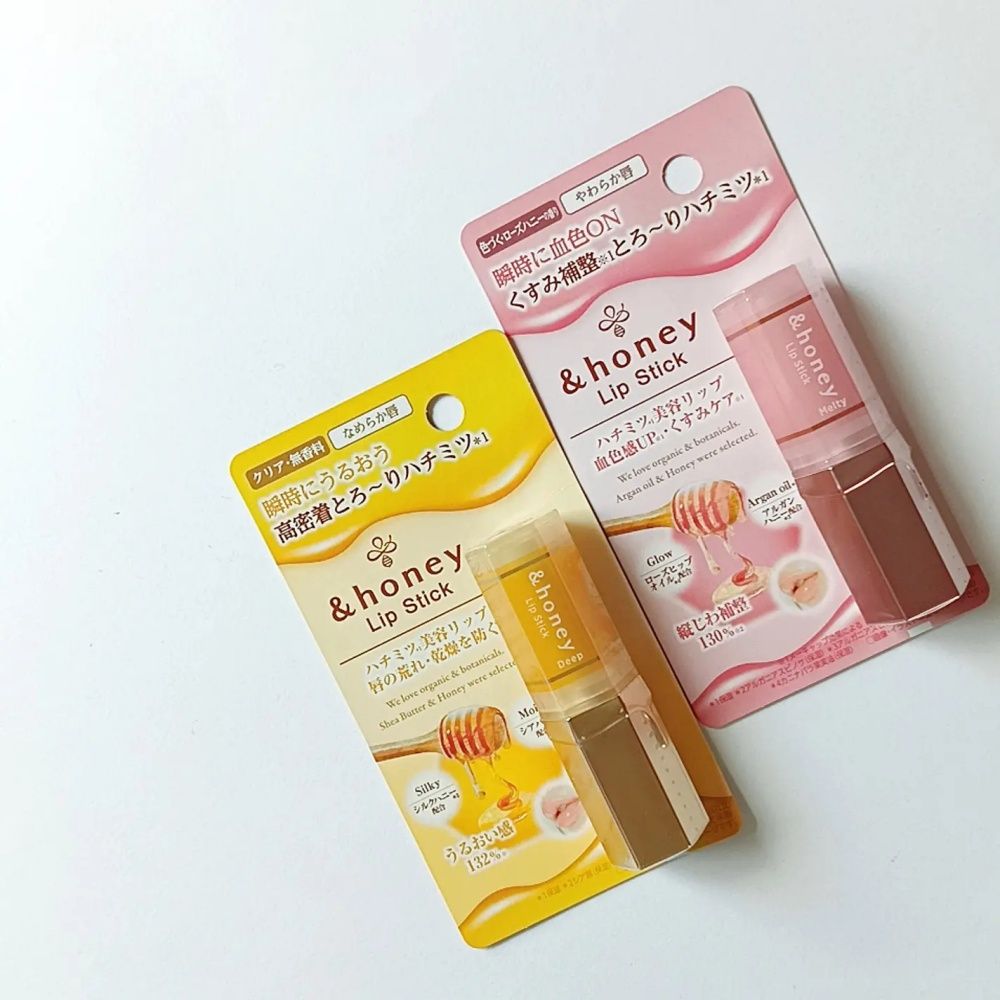 日本藥妝又要被掃貨！淨漢愛牌&honey首款蜂蜜潤唇膏，玫瑰蜜香味、粉嫩嬰兒唇、豐翹水光感全都有，4款包裝可愛到想包色！-8