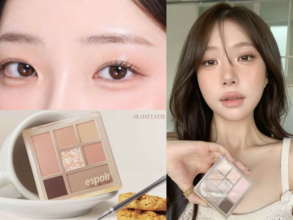 OLIVE YOUNG票選人生眼影盤回歸！espoir經典「燕麥拿鐵」重磅升級、眼頰一盤搞定，Winter同款色必收！-9