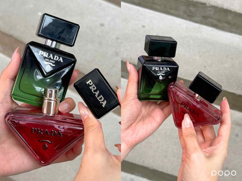 邊佑錫那支紫色唇膏台灣也買得到！PRADA「幻光紫潤唇膏、嫩紫三角形腮紅」顛覆色彩美學，原來黃肌也能這麼適合清新紫粉色！-7