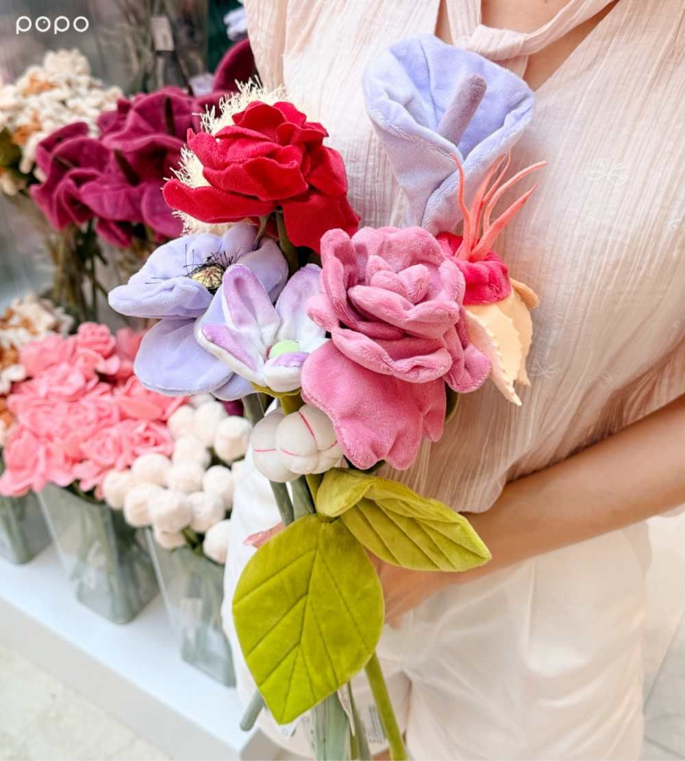 社群爆紅「毛絨花店」Flower Shop來台北了！台北限定「海芋、沙漠玫瑰」7款繽紛花卉必買一次看！-8