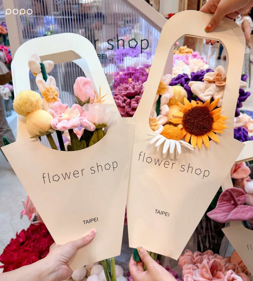 社群爆紅「毛絨花店」Flower Shop來台北了！台北限定「海芋、沙漠玫瑰」7款繽紛花卉必買一次看！-15