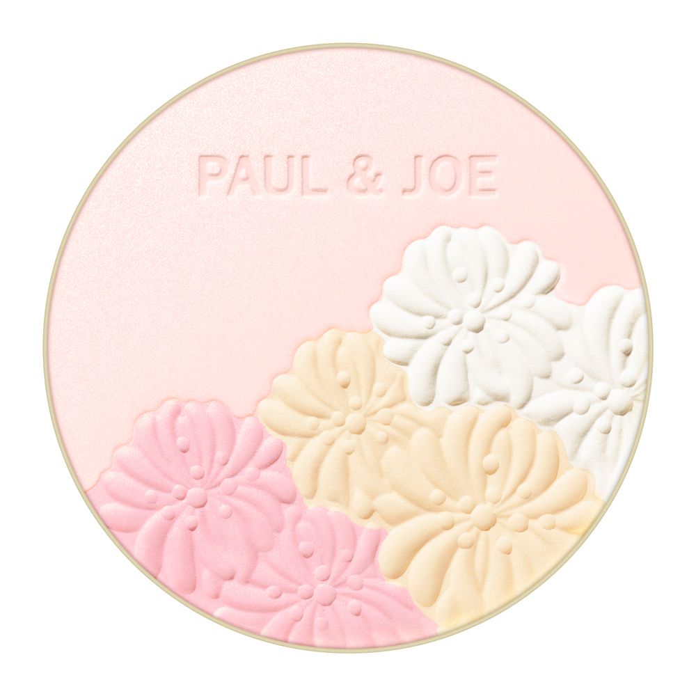 仙女梳妝台又多一顆！PAUL & JOE「糖瓷花漾柔光蜜粉餅」夢幻登場，4色花瓣刷出柔焦水光肌！-6