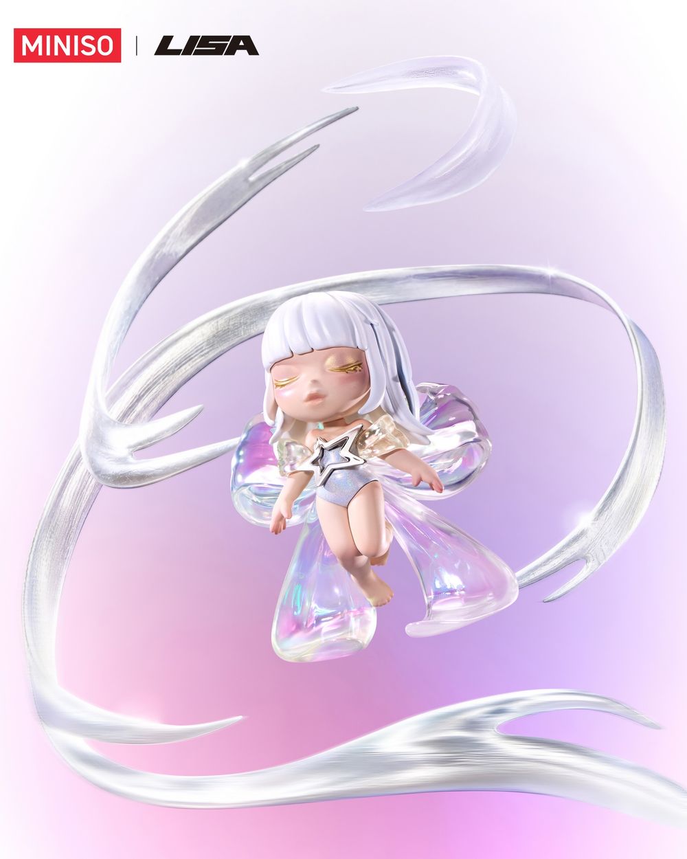 MINISO跟Lisa聯名啦！超可愛「紅色星星套裝Lisa公仔、絨毛吊飾盲盒」全都必須買！-10