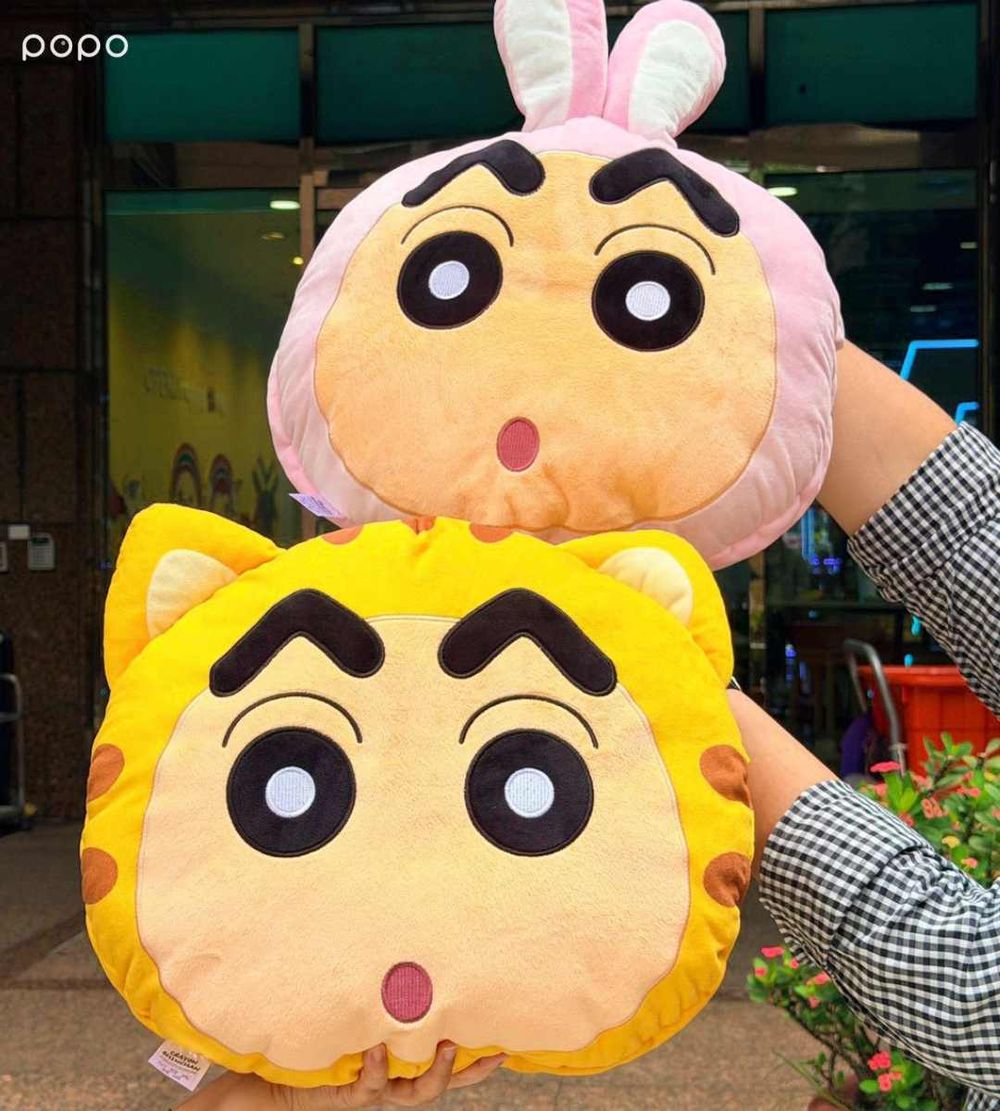 7-11開賣「動物變裝蠟筆小新」周邊！超Q「月兔小新抱枕毯、熊貓小白零錢包、陶瓷盤」這天開賣！-3