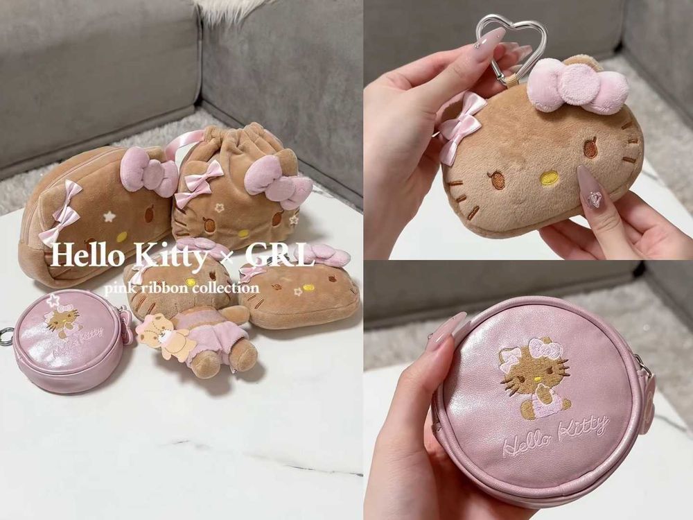 日妞愛牌GRL也聯名三麗鷗！曬黑Kitty、花小兔一口氣全登場！童年回憶「蜜糖邦尼」也來了、復古控有福了！-5