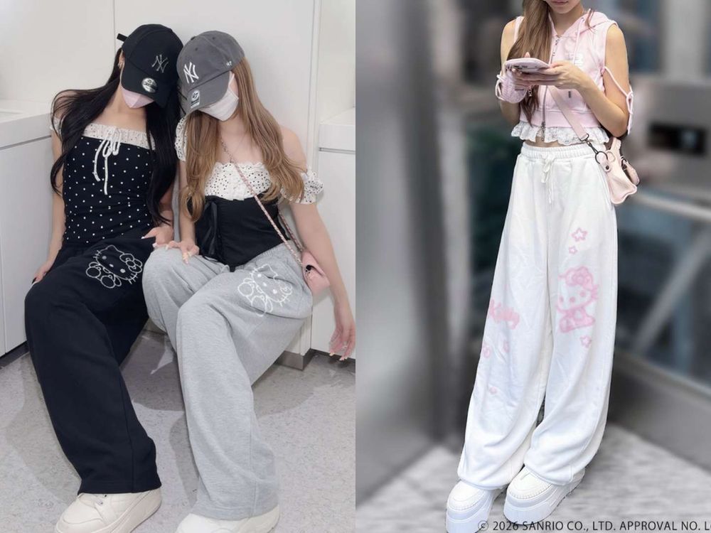 日妞愛牌GRL也聯名三麗鷗！曬黑Kitty、花小兔一口氣全登場！童年回憶「蜜糖邦尼」也來了、復古控有福了！-3