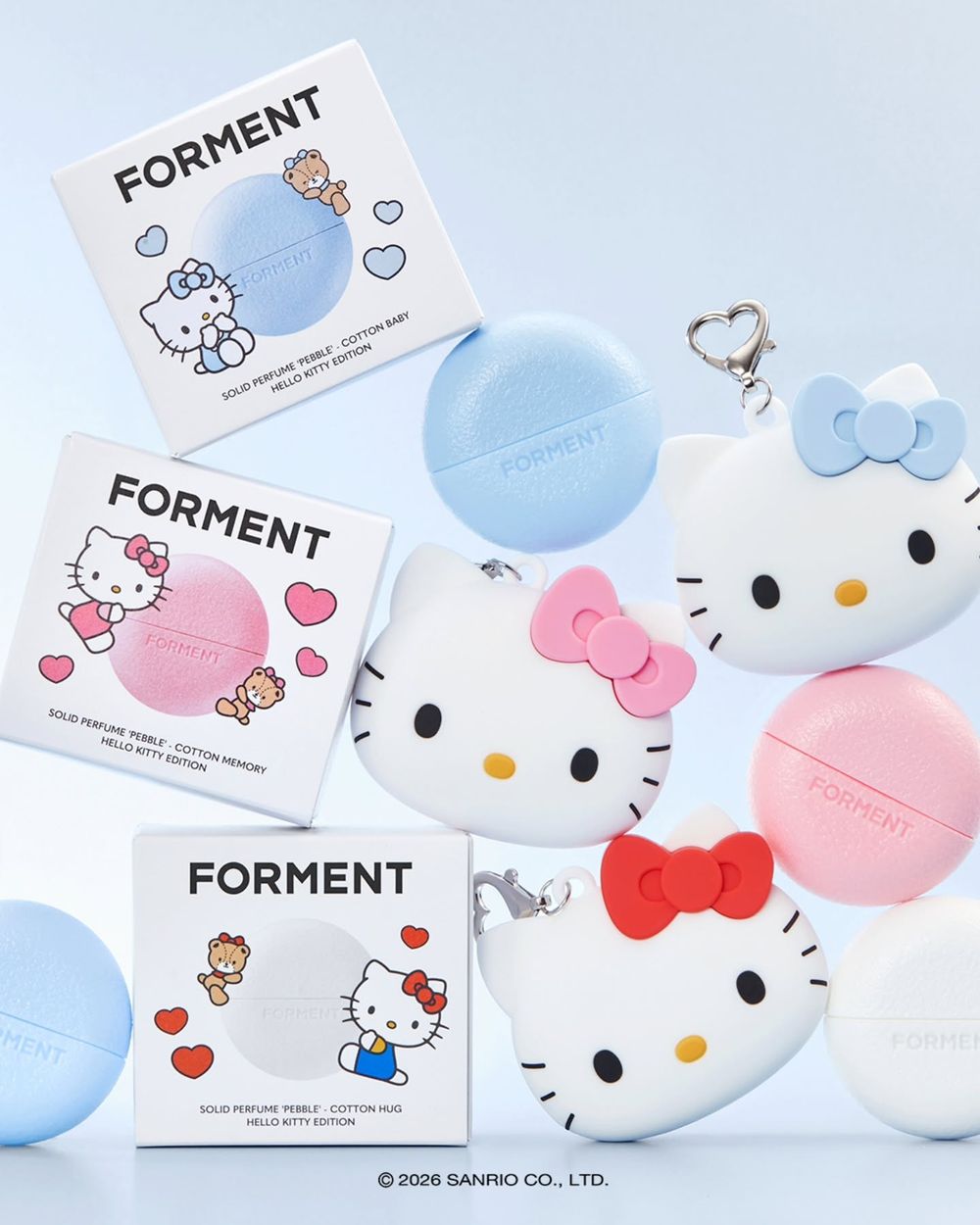 韓國國民香氛FORMENT再度攜手三麗鷗！搶瘋Hello Kitty香膏新增「純淨寶寶藍」香氣，上次沒買到這次別再錯過！-2