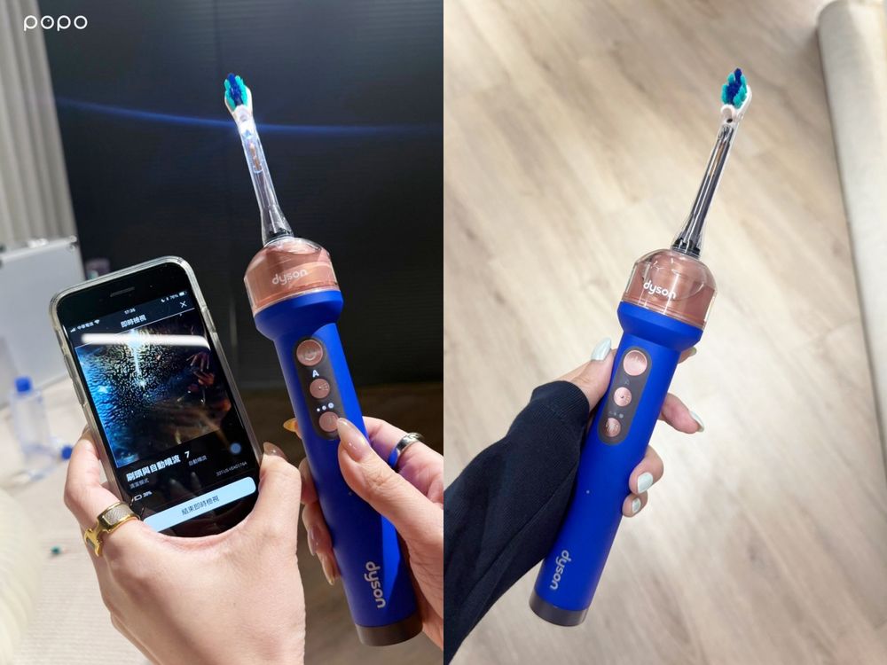 Dyson驚喜推出電動牙刷？！微鏡噴射電動牙刷「沖牙機＋牙刷」完美合體！這台超值得投資！-20