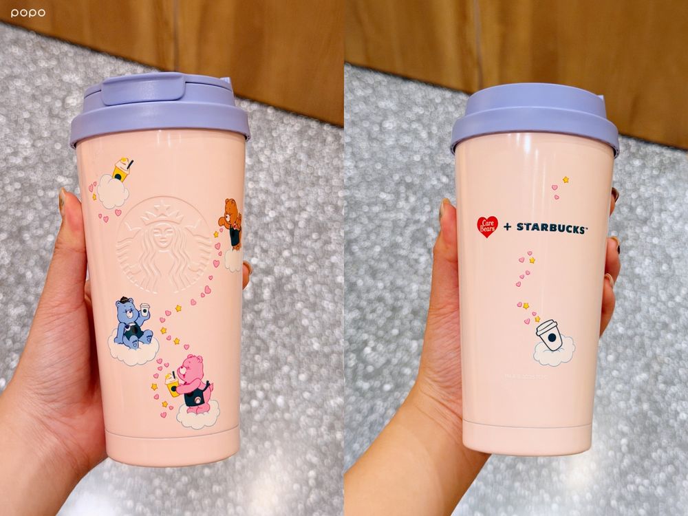 星巴克跟Care Bears聯名啦！超可愛「店員分享熊玩偶、溫柔小熊立體馬克杯」全都想要買！-9