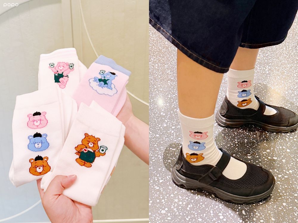 星巴克跟Care Bears聯名啦！超可愛「店員分享熊玩偶、溫柔小熊立體馬克杯」全都想要買！-23