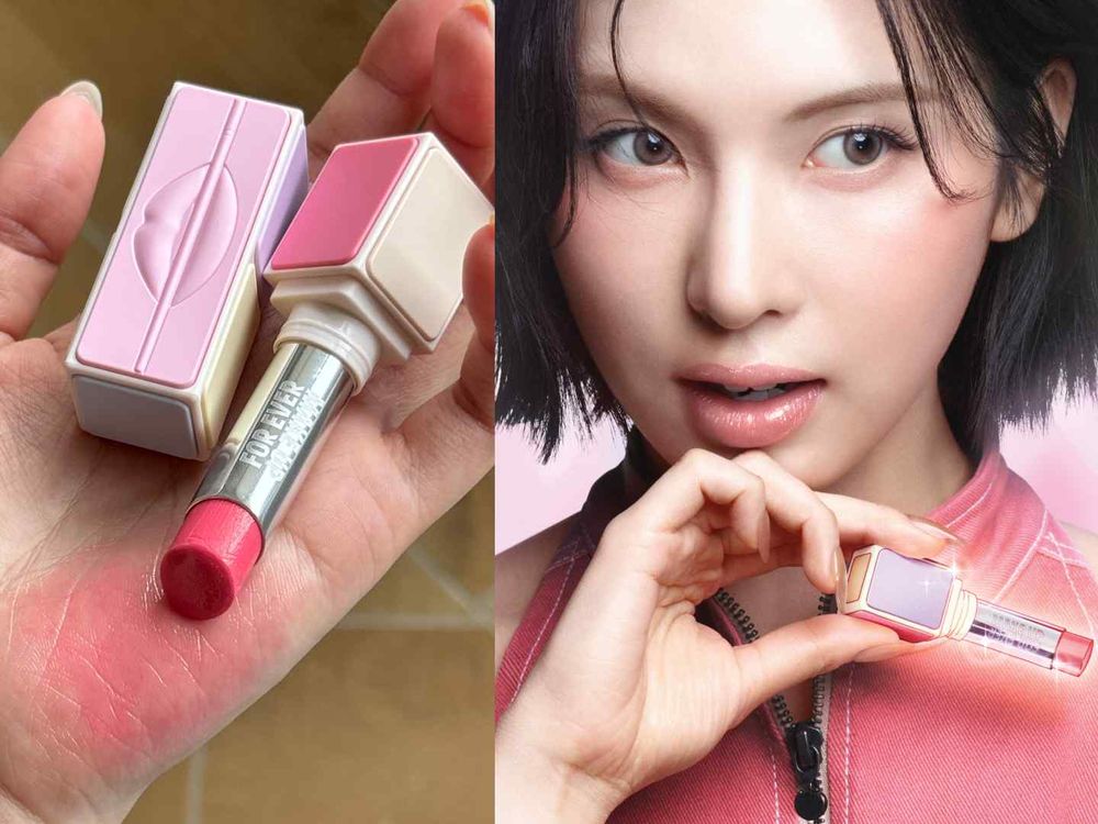 NMIXX同款唇膏美瘋！MAKE UP FOR EVER首款「胜肽潤色護唇膏」，透亮顯色又水潤，6人Pick色一次看！-3