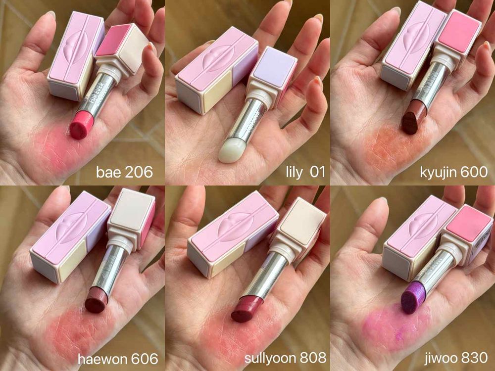 NMIXX同款唇膏美瘋！MAKE UP FOR EVER首款「胜肽潤色護唇膏」，透亮顯色又水潤，6人Pick色一次看！-5