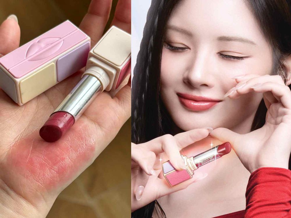 NMIXX同款唇膏美瘋！MAKE UP FOR EVER首款「胜肽潤色護唇膏」，透亮顯色又水潤，6人Pick色一次看！-12