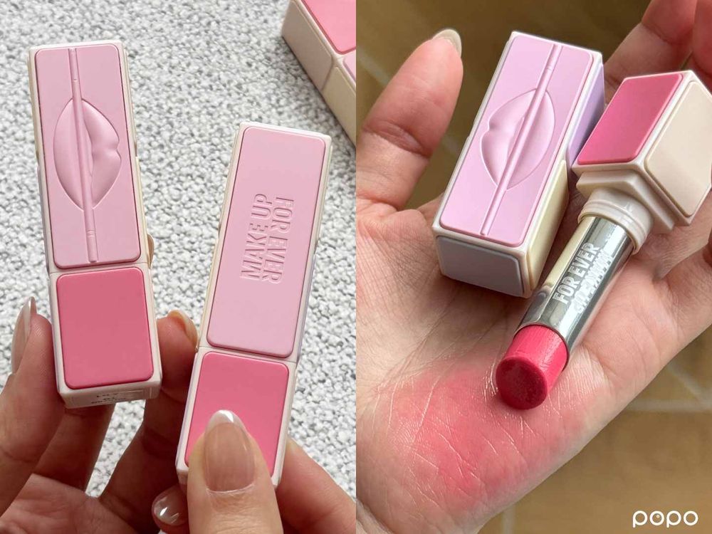 NMIXX同款唇膏美瘋！MAKE UP FOR EVER首款「胜肽潤色護唇膏」，透亮顯色又水潤，6人Pick色一次看！-13