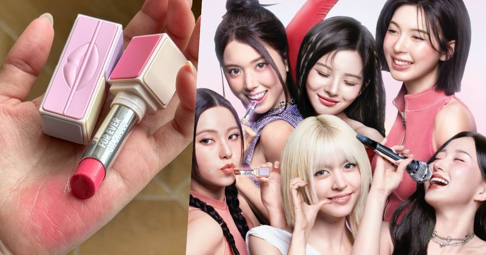 NMIXX同款唇膏美瘋！MAKE UP FOR EVER首款「胜肽潤色護唇膏」，透亮顯色又水潤，6人Pick色一次看！-1