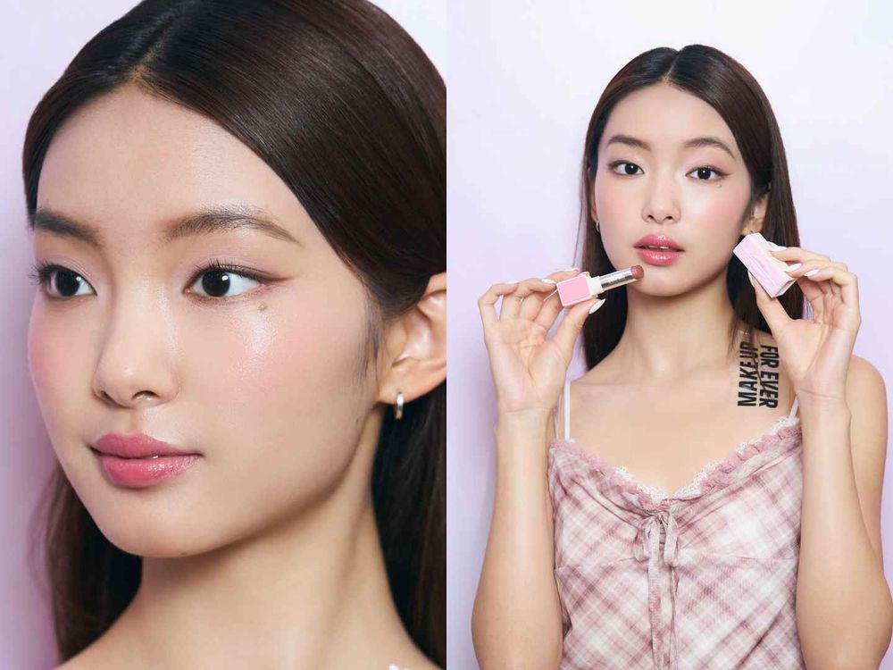 NMIXX同款唇膏美瘋！MAKE UP FOR EVER首款「胜肽潤色護唇膏」，透亮顯色又水潤，6人Pick色一次看！-14