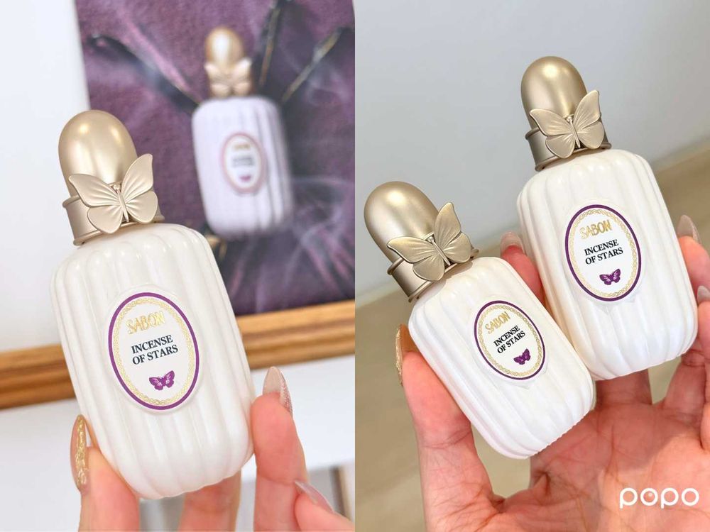 SABON首款淡香精驚喜降臨！奶油白瓷瓶＋金翼蝴蝶瓶蓋，5款夢幻香氣一次登場，荔枝玫瑰、檜木森林、星辰焚香美到想全包！-7
