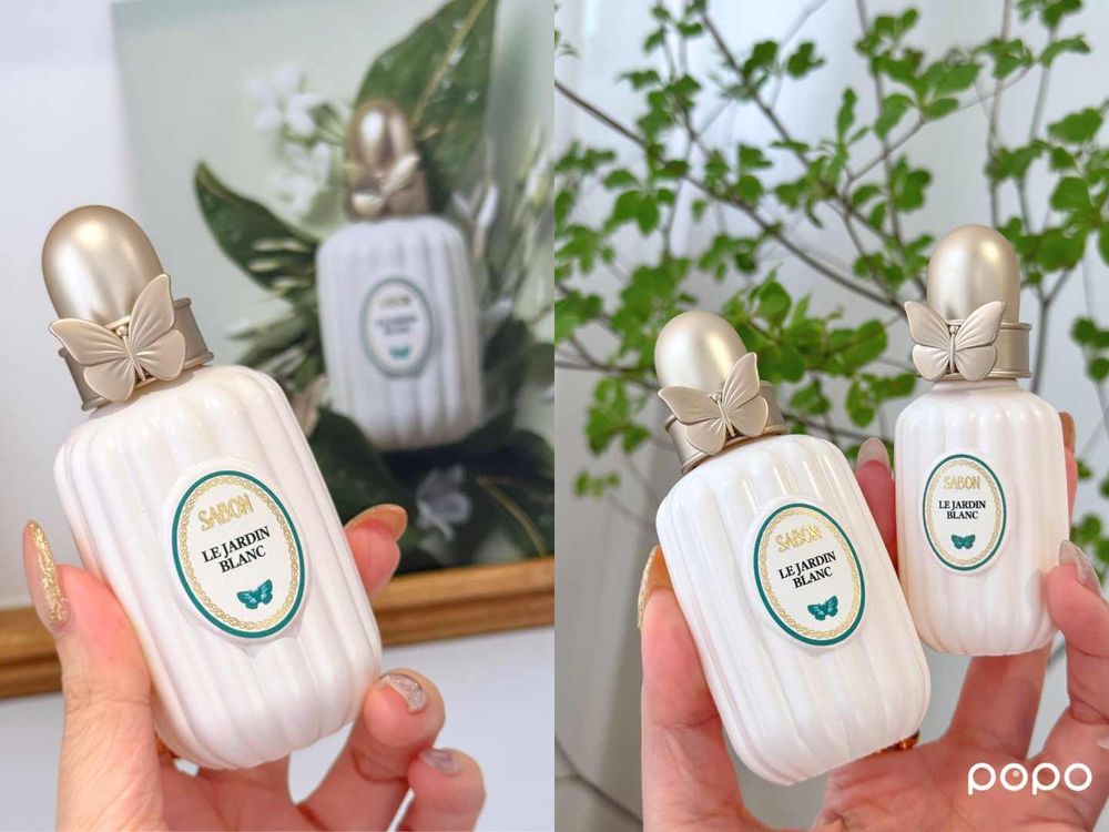 SABON首款淡香精驚喜降臨！奶油白瓷瓶＋金翼蝴蝶瓶蓋，5款夢幻香氣一次登場，荔枝玫瑰、檜木森林、星辰焚香美到想全包！-5