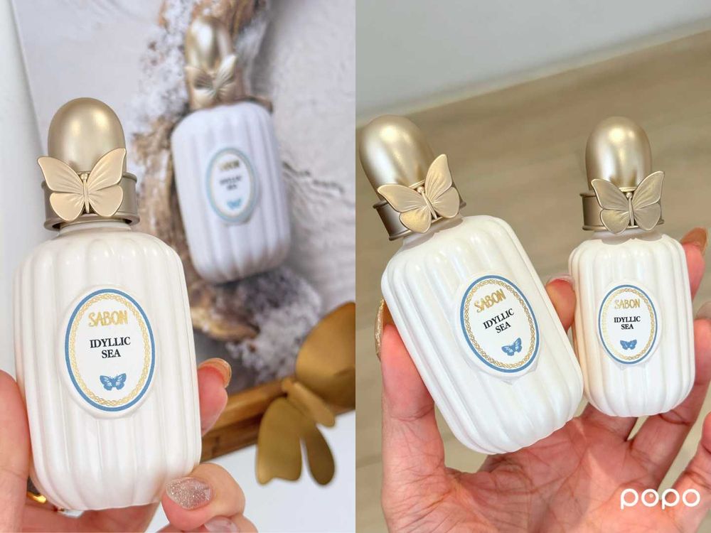 SABON首款淡香精驚喜降臨！奶油白瓷瓶＋金翼蝴蝶瓶蓋，5款夢幻香氣一次登場，荔枝玫瑰、檜木森林、星辰焚香美到想全包！-4