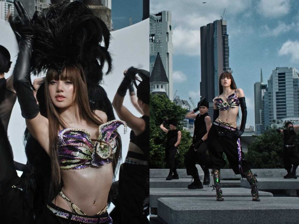 LISA回歸沒在開玩笑！先行曲〈SaWaDiKa〉一口氣換6套！直接化身泰國黃金女王、真不愧是行走的Diva！-5