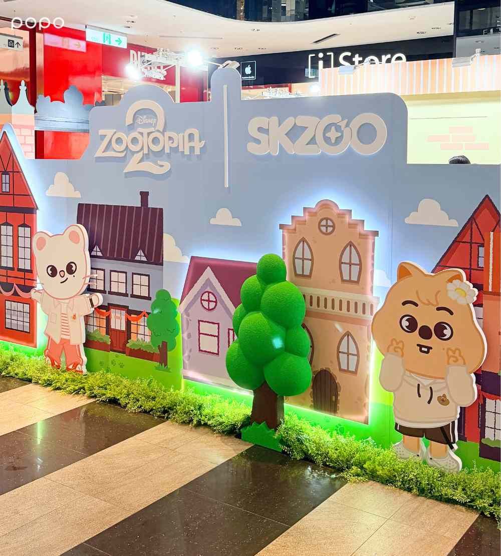 SKZOO《動物方城市2》快閃店來了！超可愛「Jiniret肩上絨毛玩偶、台北限定明信片」必買周邊一次看！-2