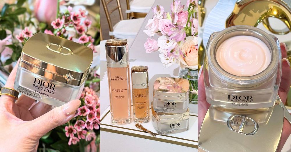 Dior頂級乳霜再進化！「逆轉10年肌齡」玫瑰胜肽登場，融雪質地一抹澎潤緊緻、萬元級保養奢華如高訂精品！-1