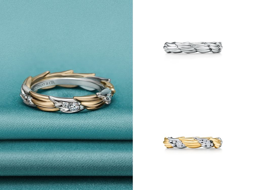 Tiffany雙女神的摯愛！Rosé、高允貞都愛上的「石上鳥項鍊、戒指」黃金小鳥、奢華又百搭！-8