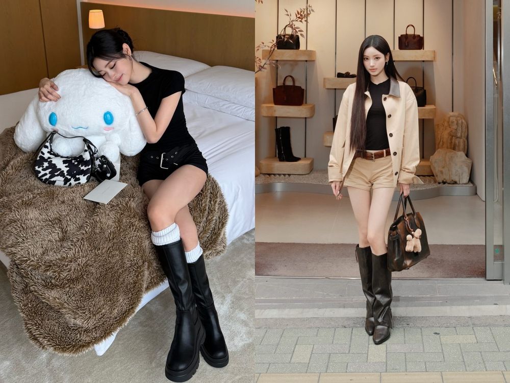 生來對抗AI的美貌！MEOVV成員Anna現身CHARLES & KEITH活動、逆天頭身比全場轟動！-2
