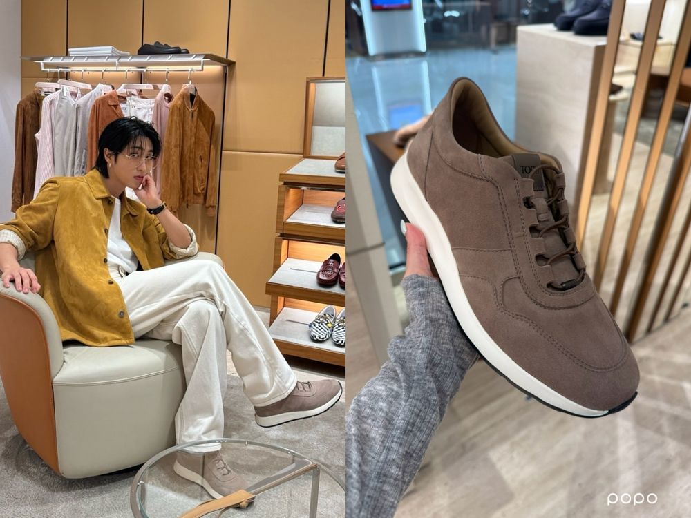SKZ韓知城代言TOD’S「韓松鼠同款」在大巨蛋旗艦店都買得到！客製化手環STAY們要收編吧！-14