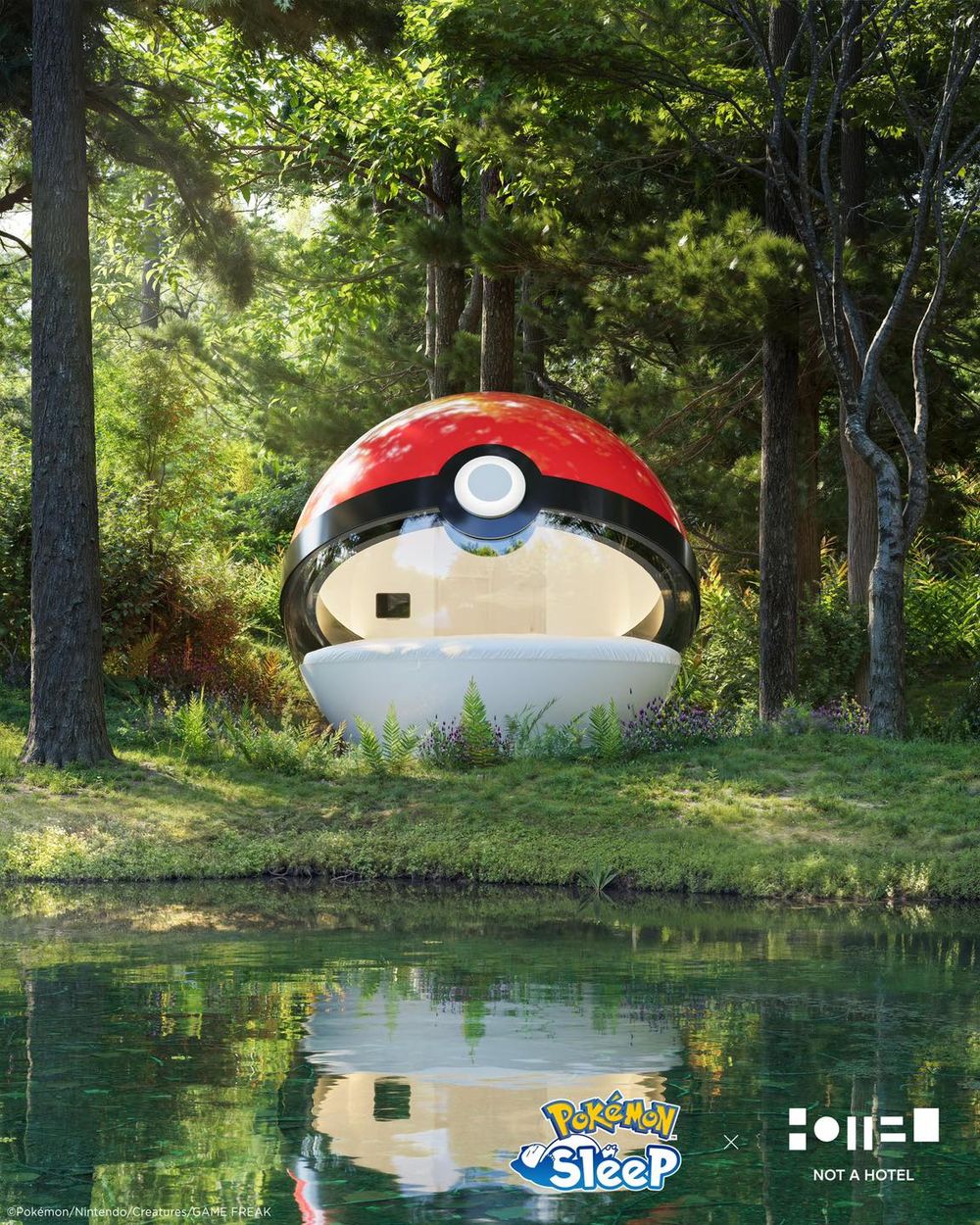 住進「精靈球」不是夢！《Pokémon Sleep》聯名「巨大精靈球飯店」登陸北海道、訂房方式一次看！-3