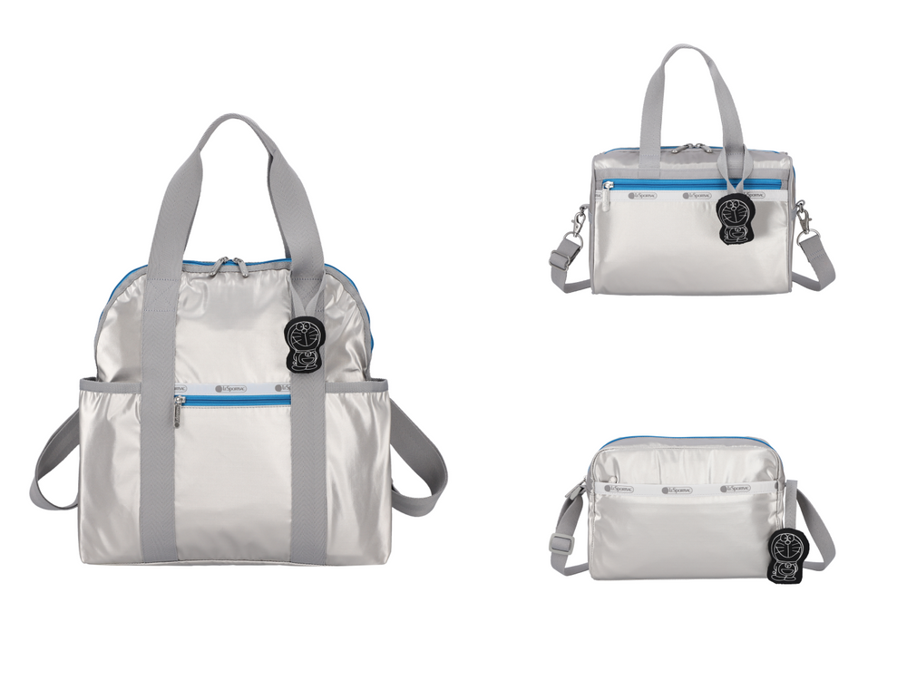 童年回憶直接背上身！哆啦A夢新聯名LeSportsac！大容量托特包超可愛、居然還是雙面！零錢包也想一起買！-6