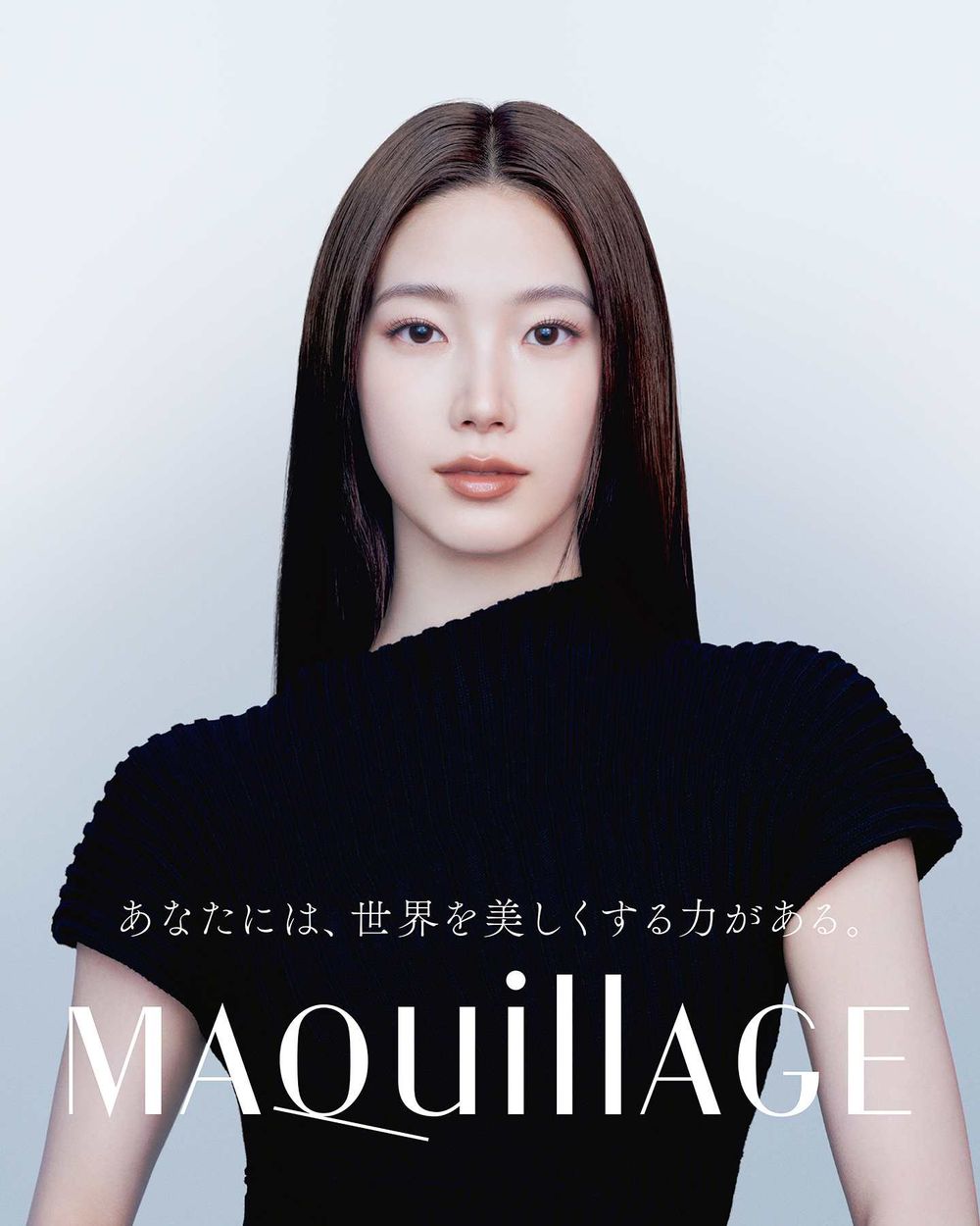 最會收割美妝資源的臉孔！KAZUHA空降MAQuillAGE心機彩粧新任繆思，清冷神顏＋無瑕白玉肌美到不科學！-2