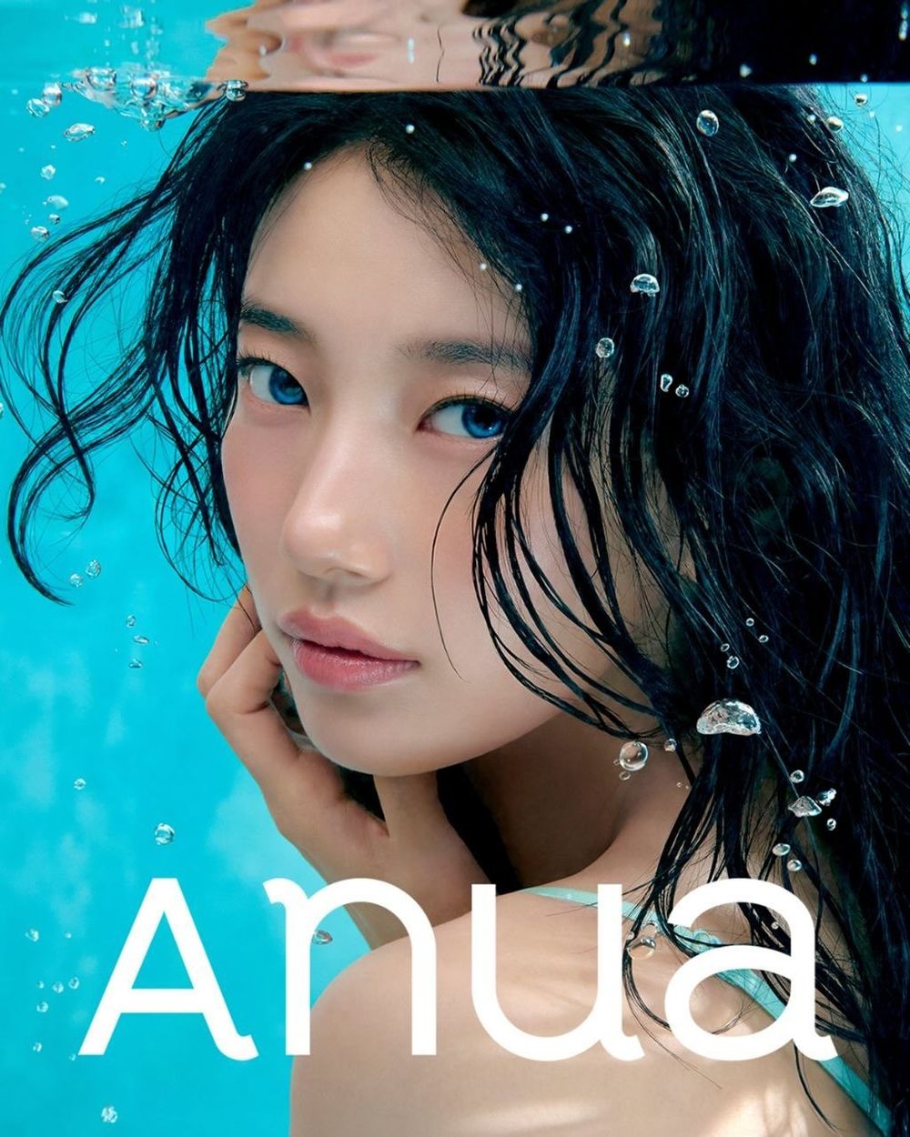 裴秀智空降韓國Anua代言人！素顏上陣拍廣告、牛奶膚質好到免修圖，零毛孔發光肌只靠「OLIVE YOUNG霸榜精華」！-2